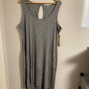 Sleeveless Gray Dress